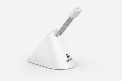 Glorious Gaming Glorious Mouse Bungee (White), Mouse bungee, Rubber, 63 mm, 88 mm, 265 g, White
