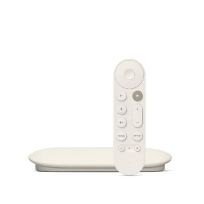 Google TV Streamer, 4K, Bluetooth, Wi-Fi, Android TV, 32 GB, Telecomanda comenzi vocale White "GA05662-DE"
