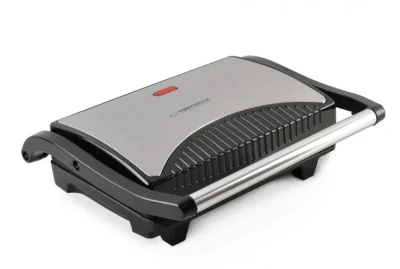 Gratar electric Esperanza Taleggio EKG006 750W Negru-Argintiu "EKG006"