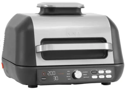 Gratar electric Foodi MAX PRO AG651EU, functie friteuza aer cald, 2460W, 3.78l, negru "AG651EU"