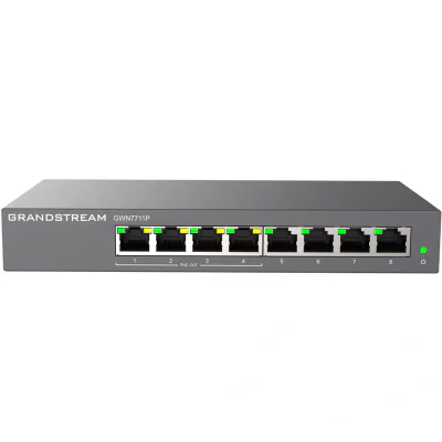 GRS SWT 8xGbE RJ45 POE GWN7711P