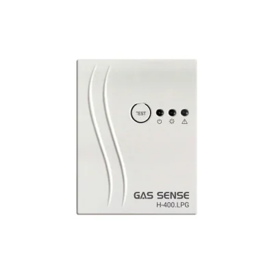H-400.LPG 12VDC - Detector de gaz LPG standalone cu iesire de alarmă prin releu, alimentare la 12VDC, cu difuzor încorporat de 85dB.