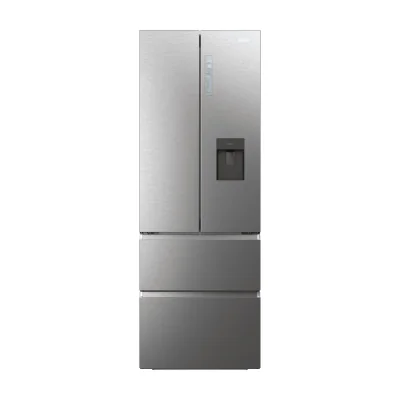 Haier HFR7720DWMP, 477 L, SN-T, 10 kg/24h, D, Fresh zone compartment, Platinum, Stainless steel