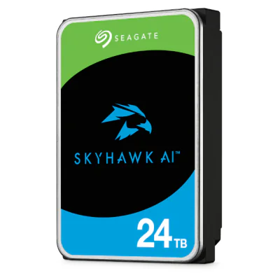 Hard disk CCTV SEAGATE SkyHawk AI, 24TB, 3.5 inch, SATA III, 7200 rpm, 512MB cache