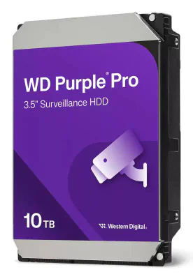 Hard disk CCTV WD HDD Surveillance WD Purple Pro, 10TB, SATA III