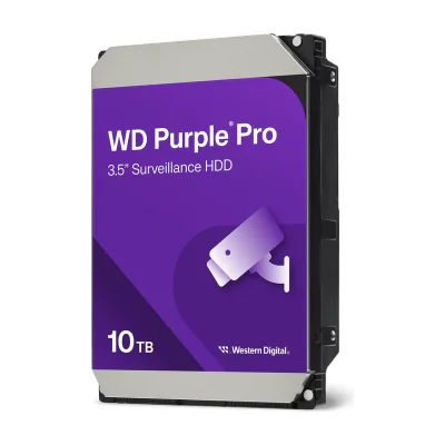 Hard disk CCTV WD HDD Surveillance WD Purple Pro, 10TB, SATA III