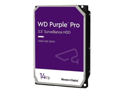 Hard disk CCTV WD HDD Surveillance WD Purple Pro, 14TB, SATA III