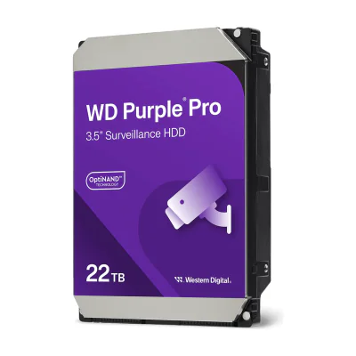 Hard disk CCTV WD HDD Surveillance WD Purple Pro, 22TB, SATA III