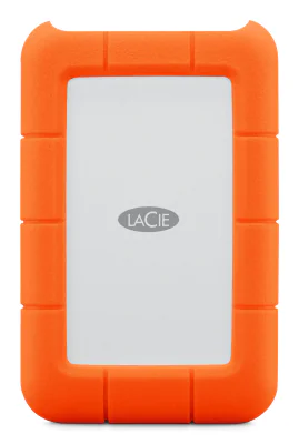 Hard disk extern LACIE HDD Extern Lacie Mini, 1TB, USB 3.2 Gen 1, 130 MB/s citire, Orange