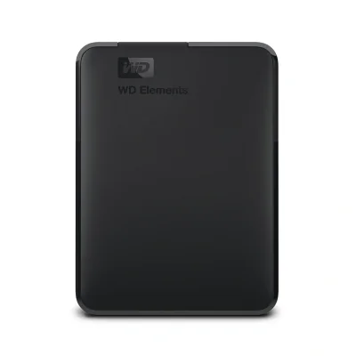 Hard disk extern WD HDD WD Elements Portabil, 5TB, negru, USB 3.0