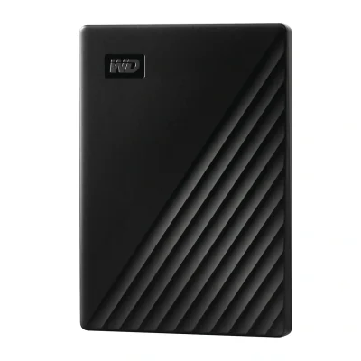 Hard disk extern WD HDD WD My Passport, 4TB, negru, USB 3.2