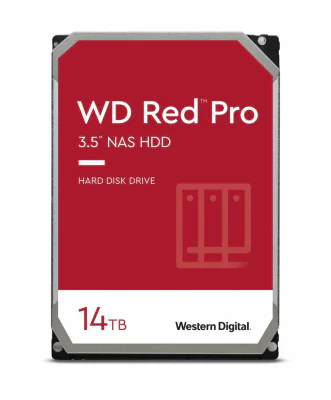Hard disk NAS WD HDD NAS WD Red WD142KFGX, 14TB, SATA III