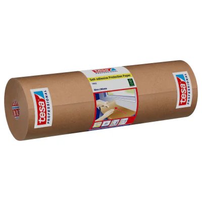 Hârtie de protecție autoadezivă TESA PROTECTION-PAPER/50X300, 50 m, lățime 300 mm