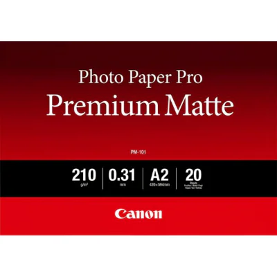 Hârtie foto CANON 8657B017, mată, 210 g/m², A2, 20 coli