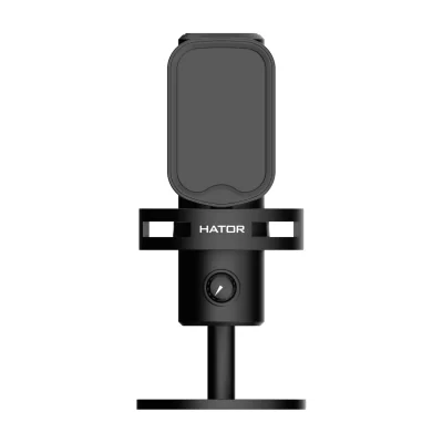 HATOR Dreamcast X, Black, Podcast microphone, -32 dB, 20 - 16000 Hz, 16 bit, 96 kHz, 70 dB