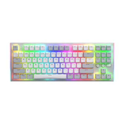 HATOR Gravity TKL, Wired, USB, Mechanical, QWERTY, RGB LED, White