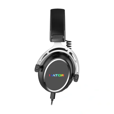 HATOR Hypergang 3 USB, Wired & Wireless, Gaming, 10 - 44000 Hz, 330 g, Headset, Black