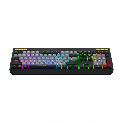 HATOR Icefall, Wired, USB, Membrane, QWERTY, RGB LED, Black