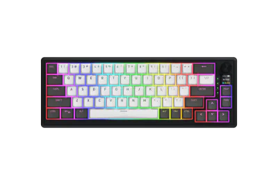 HATOR Skyfall Pro Wireless 65. Keyboard form factor: 65%. Keyboard style: Straight. Connectivity technology: Wired & Wireless, Device interface: USB + RF Wireless + Bluetooth, Keyboard key switch: Mechanical, Keyboard layout: QWERTY. Backlight type: 