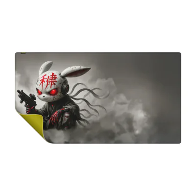HATOR Tonn EVO 3XL Angry bunny, Multicolour, Image, Rubber, Non-slip base, Gaming mouse pad