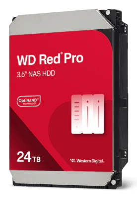 HDD desktop WD Red Pro WD241KFGX, 24 TB, 7200 RPM, 512 MB, SATA III