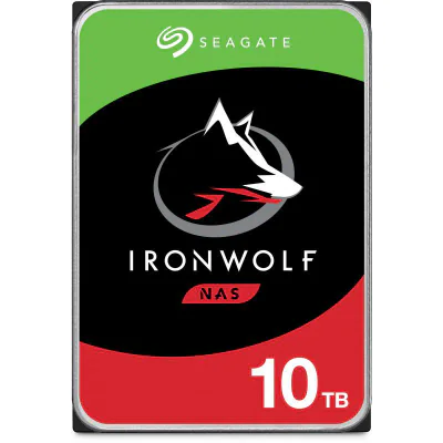 HDD NAS Seagate IronWolf, 10TB, 7200 RPM, 256MB, SATA III