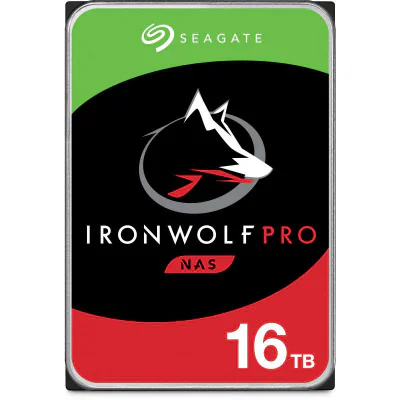 HDD NAS Seagate IronWolf Pro, 16TB, 7200 RPM, 256MB, SATA III