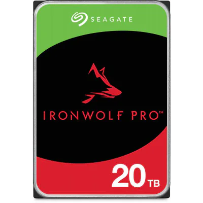 HDD NAS Seagate IronWolf Pro ST20000NT001, 20 TB, 7200 RPM, 256 MB, SATA III