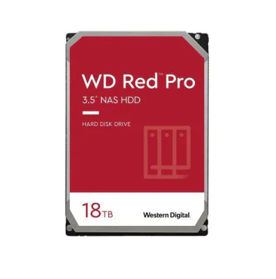 HDD NAS WD Red Pro, 18 TB, 7200 rpm, 512 MB, Serial ATA