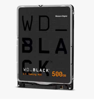 HDD notebook WD 500 GB, Black, 7200 rpm, buffer 64 MB, 6 Gb/s, S-ATA 3, "WD5000LPSX"