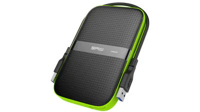 SILICON POWER External HDD Armor A60 2.5inch 2TB USB 3.0 IPX4 Black