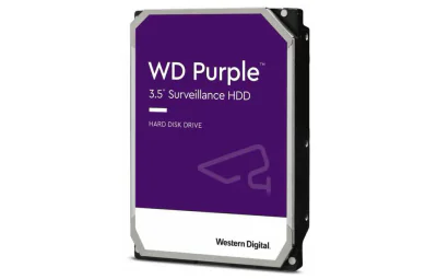 HDD Surveillance WD Purple WD23PURZ, 2TB, 5400RPM, 64MB, SATA III
