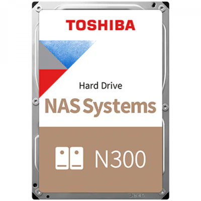 HDD TOSHIBA 6TB, N300, 7.200 rpm, buffer 256 MB, pt NAS, "HDWG460UZSVA"
