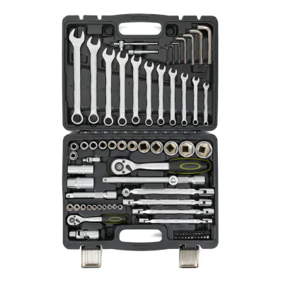 HEINNER TRUSA 77 PIESE 1/4"&1/2" CR-V