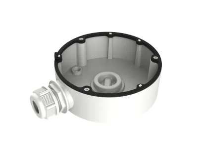 Hikvision Junction box DS-1280ZJ-DM18; compatibil cu DS-2CD2112-(I), DS-2CD2132-(I), aluminiu, diametru: 101mm.