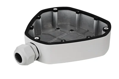 Hikvision Junction box DS-1280ZJ-DM25; compatibil cu DS-2CD6332FWD-XXX, DS-2CD6362F-XXX; aluminiu, alb.