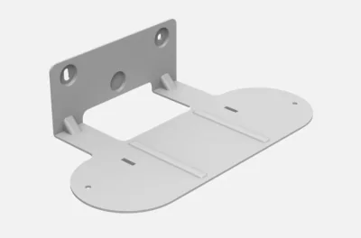 Hikvision Wall Mounting Bracket  DS-2102ZJ;Steel with surface spray treatment; Waterproof design.