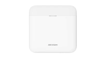Hikvision wireless repeater, DS-PR1-WE(B), Comunicatie bidirectionala 868 MHz, Afisaj cu led 3: Register/Signal (Green/Red), Power (Green), Fault (Amber),RF Distance:1600m (Open area), material: plastic, culoare:alb, dimensiuni: 150x150x25mm, greutat