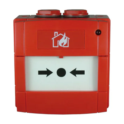 Honeywell Buton inteligent pentru montaj la exterior, ecran de protecție flexibil, cu izolator; W5A-RP06SG-K013-41; IP67; montat la suprafață și capac transparent