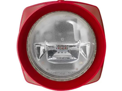 Honeywell IQ8Alarm Plus/FSo combined Sounder and VisualAlarmDevice(VAD)EN 54-23 cat. W, red flash, 807224RR; Addressable ,completelybussupplied and short circuit/ open circuit resilient combinedfirealarmsounder and Visual Alarm Device (VAD) in compli