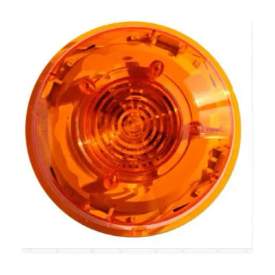 Honeywell Strobe inteligent montat pe perete cu lentila rosie si izolator incorporat;WST-PR-I05