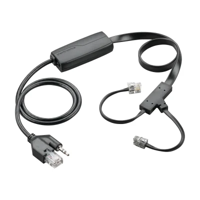 HP Poly APC-43 Electronic Hookswitch TAA, Black