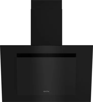 Hota incorporabila decorativa Arctic AHI6332B, Putere absorbtie 320 m3/h, 1 motor, Iluminare LED, Filtru lavabil, Clasa C, 60 cm, Negru