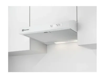HOTA TRADITIONALA ELECTROLUX EFU216W, Eficienta energetica: D, putere maxima de absorbtie: 272 m3/h, nivel zgomot putere maxima: 71db, Trepte viteza: 3, Culoare: alb