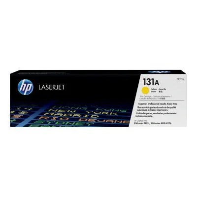 HP 131A Yellow Original LaserJet Toner Cartridge, 1800 pages, Yellow, 1 pc(s)