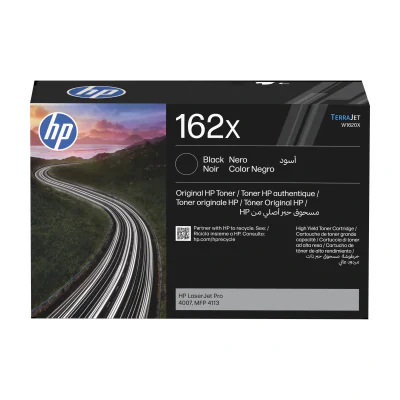 HP 162X Black LaserJet Toner Cartridge, 10000 pages, Black, 1 pc(s)