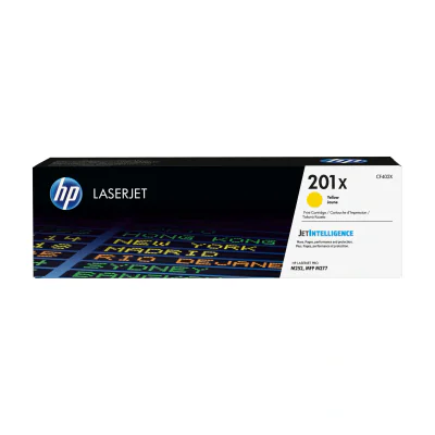 HP 201X High Yield Yellow Original LaserJet Toner Cartridge, 2300 pages, Yellow, 1 pc(s)