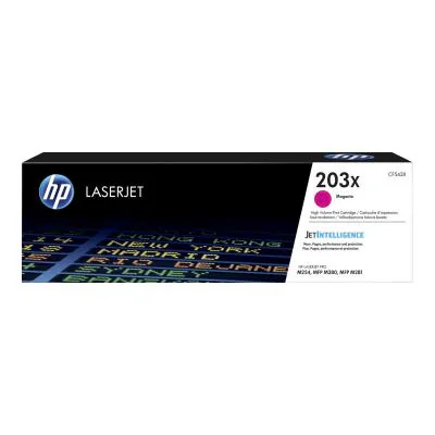 HP 203X High Yield Magenta Original LaserJet Toner Cartridge, 2500 pages, Magenta, 1 pc(s)