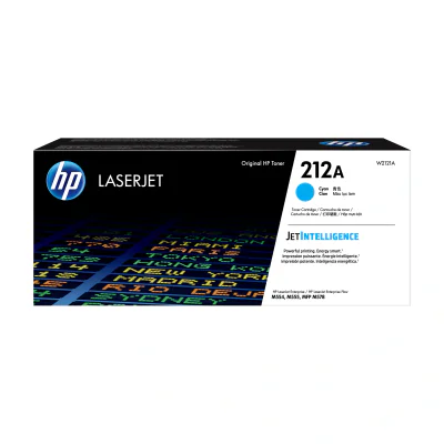HP 212A Cyan Original LaserJet Toner Cartridge, 4500 pages, 0 pages, Cyan, 1 pc(s)