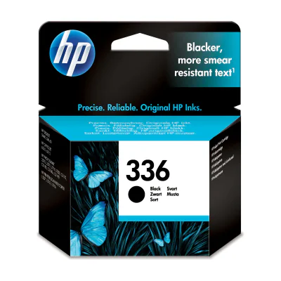 HP 336, Standard Yield, Black, Pigment-based ink, 1 pc(s), 220 pages
